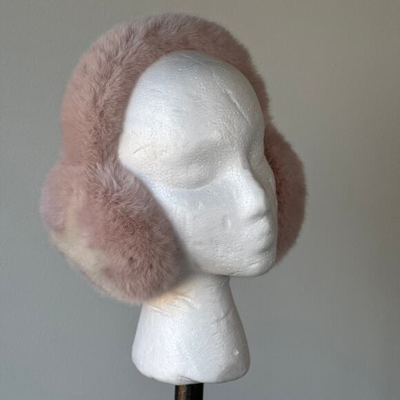 Emi Jay Sugar Muffs in Plum Fur Star Earmuffs
